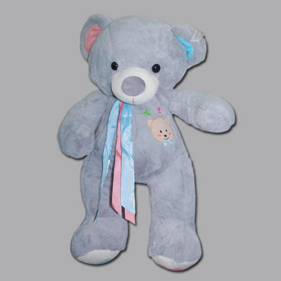 "Grey Teddy - BST- 9811- 001 - Click here to View more details about this Product
